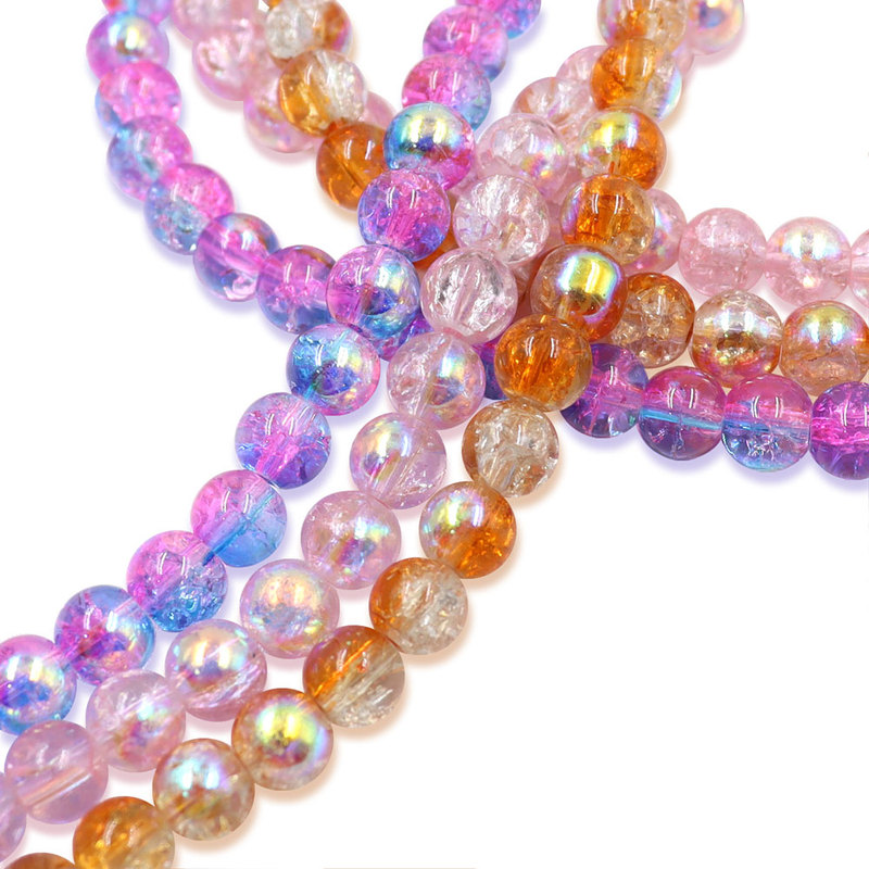 Natural Color 4 12mm Glass Crystal