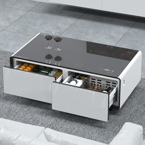 Refrigerador Pequeño Multifuncional de Lujo Primst, Mesa de Noche Moderna Inteligente con Refrigerador de Vino Integrado, Tb135max - Product Image 1