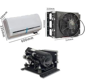 Climatiseur de stationnement 24V neuf avec thermostat dissimulé pour camion - Product Image 1