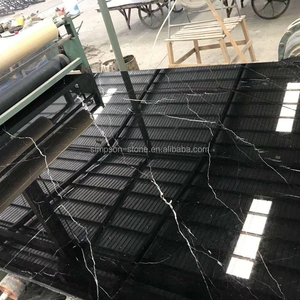 Garanzia della qualità del prodotto nero Marquino pietra naturale pavimenti in marmo piastrelle, lastre di marmo nero - Product Image 5