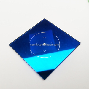 Productos electrónicos Vidrio templado Galvanizado Color de pistola color té Panel semitransparente Vidrio 2.5D Arco Borde <span class=keywords><strong>Pulido</strong></span> - Product Image 3