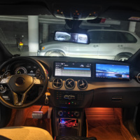Autoradio Android double écran 2K pour Mercedes Benz Classe B W246 2011-2018, lecteur multimédia GPS DSP, unité principale