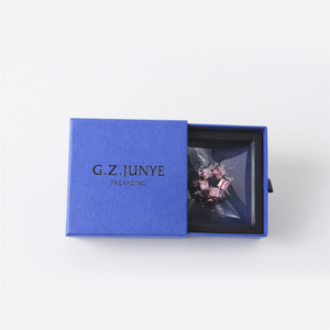Nueva Llegada, Cajas de Embalaje Personalizadas de Lujo Fanxi Small Mister <span class=keywords><strong>Swarovski</strong></span> Js, Cajas de Embalaje de Joyería, Caja de Papel Ag para Embalaje de Joyería - Product Image 1