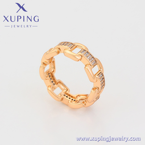 Muslimex Xuping Jewelry simplicity elegant ring 18K gold color Women ancient luxury royal personality romantic sweet ring - Product Image 5