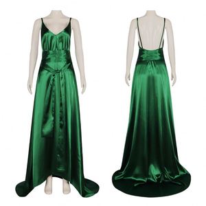 Disfraces de Halloween sexis de alta calidad, disfraz de película de expiación, vestido de Cosplay verde Cecilia para mujer - Product Image 2