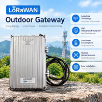 Passerelle extérieure LoRaWAN, station de base industrielle 915 MHz avec liaison Ethernet, montage sur poteau ou mur pour utilisation en réseau de comptage intelligent