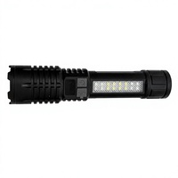 Lampe torche tactique zoomable MP-073 500LM, lampe torche LED rechargeable, étanche