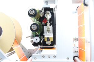 半自动简易手动圆瓶贴标机拉勒涂抹器柱状物体酒瓶饮料瓶 - Product Image 5