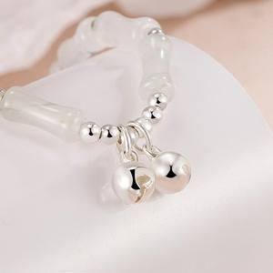 Pulsera de plata 925 bracelet étanche en argent bijoux fins plata ley 925 bracelet en argent sterling bleu - Product Image 1