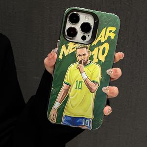 Funda para Teléfono con el Número 7 de una Estrella del Fútbol para iPhone 17/16/15/14/13/12 Pro Max, Funda Protectora Antigolpes de TPU para Fanáticos del Fútbol - Product Image 6