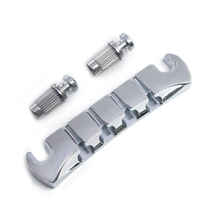 <span class=keywords><strong>4</strong></span> perillas <span class=keywords><strong>de</strong></span> altura ajustables para guitarra, <span class=keywords><strong>bajo</strong></span>, base <span class=keywords><strong>de</strong></span> puente con bloqueo, espaciado entre <span class=keywords><strong>cuerdas</strong></span> <span class=keywords><strong>de</strong></span> 18 mm - Product Image 3