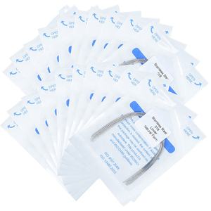 Fili di arco professionale ortodontico in acciaio inossidabile fili di arco dentale <span class=keywords><strong>Niti</strong></span> - Product Image 1