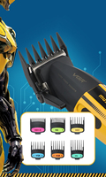 Tondeuse à cheveux professionnelle rechargeable VGR V-285 9000 tr/min en métal pour salon de coiffure, tondeuse à barbe pour hommes V-285T