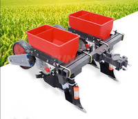Haute efficacité opération facile chine pas cher prix 2 rangées de maïs semoir de précision maïs planteur pour tracteur à main
