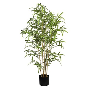 Plantes vertes d'extérieur en <span class=keywords><strong>bambou</strong></span> artificiel à bas prix <span class=keywords><strong>de</strong></span> haute qualité <span class=keywords><strong>de</strong></span> 4 pieds Produit chaud - Product Image 1