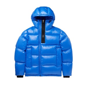 Giacca Puffer Invernale Leggera con Cappuccio in Nylon Satinato, Oversize, Servizio OEM per Uomo, Impermeabile, Vendita all'Ingrosso - Product Image 2