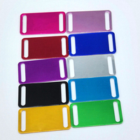 Leere Sublimation Benutzer definiertes Logo Qr-Code Metall Aluminium legierung Haustier Name Id Hunde marke Gravur Halskette Erkennungs marken