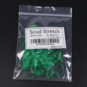 Ruban de support pour nymphes de pêche à la mouche, 3 mm 4 mm, Scud Back Stretch, peau fine, enveloppe de corps, matériel de montage de mouches - Product Image 6