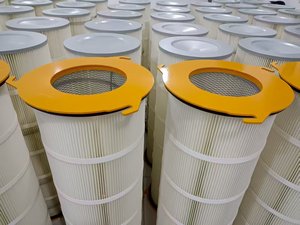 ไส้กรองฝุ่นโพลีเอสเตอร์อุตสาหกรรมประสิทธิภาพสูงแบบสามหู - Product Image 4