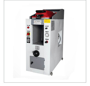 Machine de pressage pneumatique haute efficacité pour semelles de chaussures, équipement de collage de semelles en caoutchouc à double tête - Product Image 2