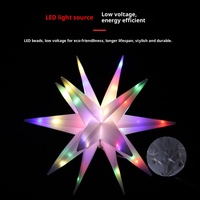 Al Aire Libre IP65 impermeable LED explosión estrella Color mágico fuegos artificiales Cadena de luz Festival centro comercial árbol colgante decoración de Navidad