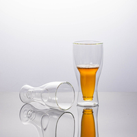 Meistverkaufter Verdickter Craft-Bierkrug Draft-Weizenbier Großes Fassungsvermögen Amerikanisches Pint-Glas Hitzebeständig Anpassbar Minimalistisch