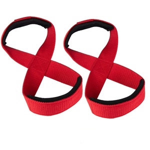 Correas <span class=keywords><strong>de</strong></span> Muñeca Antideslizantes en Forma <span class=keywords><strong>de</strong></span> 8 para Entrenamiento en Gimnasio, Levantamiento <span class=keywords><strong>de</strong></span> Pesas y Peso Muerto - Product Image 1