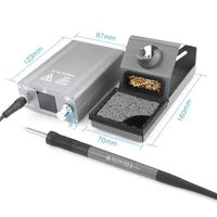 Station de Soudage Électronique Intelligente 72W T12x Plus avec Plateforme de Soudure OSS T12X Plus pour Outils de Retravaillage BGA de Téléphones