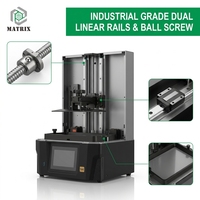 Printer 3D Resin Industri Matrix-16k 10.1 Inci 16K Mono LCD Mesin Pencetak 3D Presisi Tinggi untuk Perhiasan dan Pencetakan Gigi