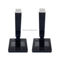 Système de sonorisation sans fil haute fréquence professionnel Thinuna VA-700D pour studio et salle de conférence avec microphone