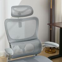 Fauteuil de Bureau Ergonomique sur Mesure à Prix d'Usine, Dossier Haut en Maille, Pivotant et Réglable avec Support Lombaire