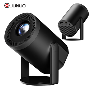 JUNUO Turn 1 Hot Selling Mini <b>Projector</b> 200Ansi 720P 1+8GB Newest Android 14 with BT Portable <b>Projector</b> for Home Use - Product Image 1