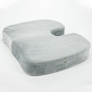 Coussin de siège et support lombaire orthopédiques en mousse à mémoire de forme doux et confortable pour le coccyx - Product Image 5