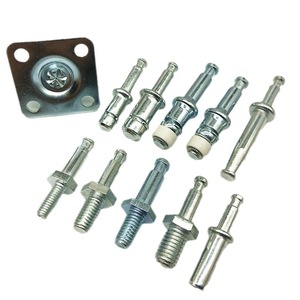 Stainless Steel <b>Caster</b> <b>Wheel</b> Insert Rods 6mm Screw Rod Type For Plastic <b>Wheels</b> Customizable OEM Parts L119 - Product Image 2