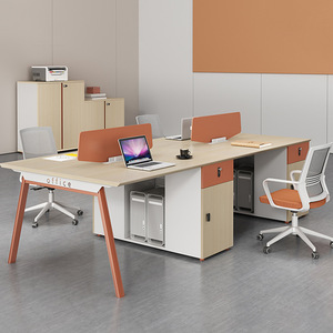 Silla de Oficina para Personal, Madera Ecológica sin Pintura, Diseño Moderno y Simple, Uso Comercial, Combinación <span class=keywords><strong>Libre</strong></span>, Oficina con Divisiones - Product Image 3