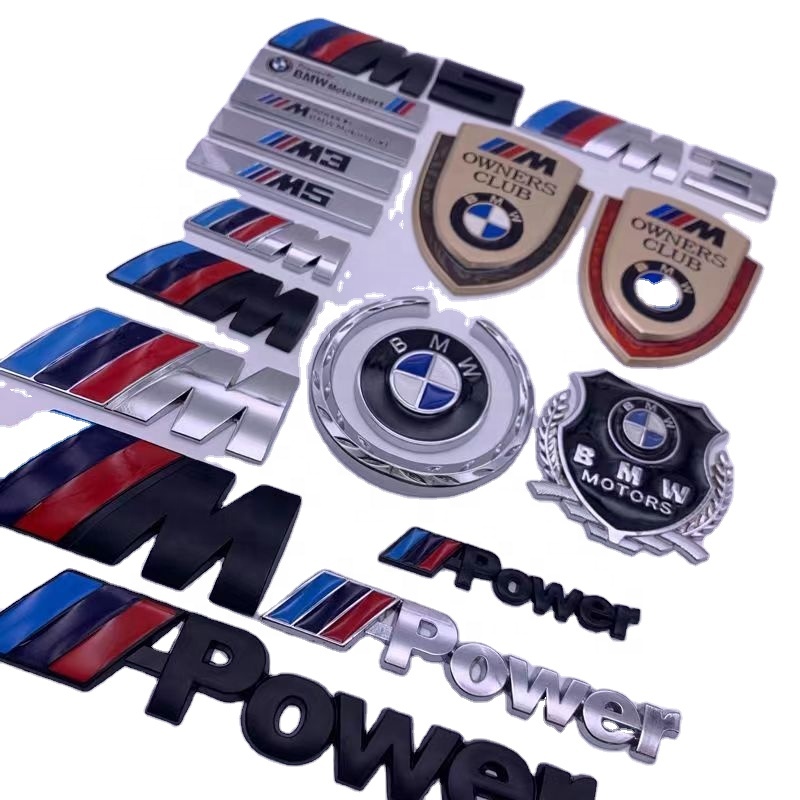 Индивидуальный 3D логотип из алюминиевого сплава самоклеящаяся эмблема автомобиля сумка Автомобильная наклейка этикетка Металл Индивидуальные Упаковочные наклейки