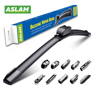 Limpiaparabrisas con revestimiento de silicona de alta calidad compatibles con 99% coches, incluido BMW VW para modelos Toyota Chery, revestimiento de silicona - Product Image 1