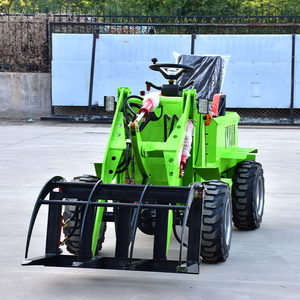 800kg Mini Electric Farm Wheel <strong>Loader</strong> New Energy Front Dumper with Diesel Engine Made China - Product Image 2