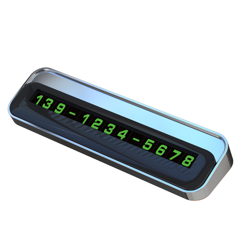 Aluminum Alloy Temporary Parking Phone Number