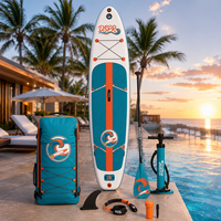 Planche à pagaie gonflable pour enfants, petite taille, légère, pour les jeux aquatiques et l'entraînement à la pagaie
