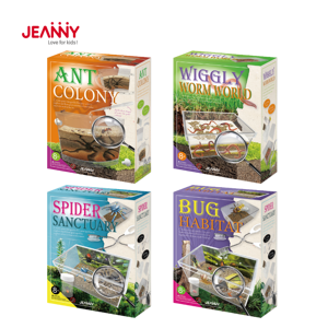 어린이를위한 스팀 장난감 새로운 DIY 줄기 과학 키트 학습 장난감 크리 에이 티브 교육 완구 어린이를위한 관찰 버그 포수 서식지 키트 - Product Image 5