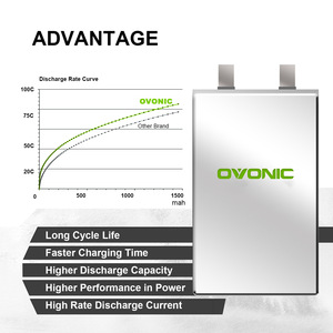 แบตเตอรี่ลิเธียมโพลิเมอร์ Ovonic 650mAh 850mAh 1000mAh 1300mAh 1550mAh 2200mAh 35C 80C 100C 3S 4S 6S 11.1V 14.8V 22.2V สำหรับโดรนแข่ง FPV - Product Image 4