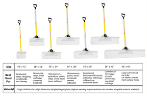 Sinh thái thân thiện công nghiệp lớp 24 "rộng mô hình các snowplow gốc tuyết Pusher - Product Image 3