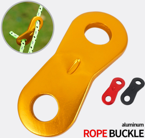 Equipo bobinador de tapón para tienda de campaña, accesorios de aluminio curvo, hebilla de ajuste de cuerda de viento para exteriores - Product Image 5