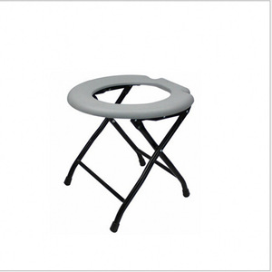 Jiade <b>Folding</b> Toilet Seat <b>Stool</b> High Carbon Steel Elderly Disabled Use - Product Image 1