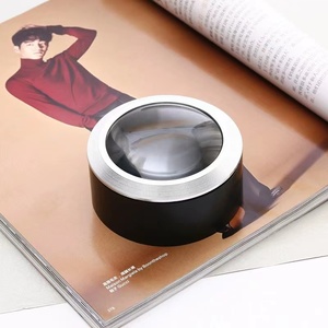 Tres luces LED K9 de cinco cilindros, lentes de vidrio óptico blanco para ancianos, lectura, libro, <span class=keywords><strong>dibujo</strong></span>, lupa de papel - Product Image 5