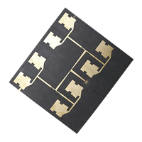 PCB Rogers 5880 personnalisé à 4 couches, à très faible perte et haute fréquence, ENIG, tolérance d'impédance de 5 % (vérifié Polar SI9000) pour base 5G