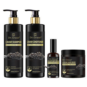 Champú <span class=keywords><strong>y</strong></span> Acondicionador Hidratante para el Cabello <span class=keywords><strong>con</strong></span> <span class=keywords><strong>Biotina</strong></span>, Queratina <span class=keywords><strong>y</strong></span> Caviar Orgánicos de Marca Blanca, Sin Sulfatos - Product Image 1