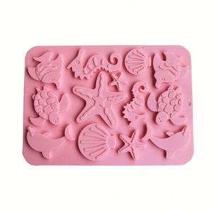 New Eco-Friendly DIY Crystal Dropper Earrings & Pendant <b>Silicone</b> Mold Wholesale Animal Design Stocked Cake Tools Baking Molds - Product Image 4