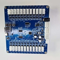 Plaque de verrouillage multifonction 12/24 ports pour casier intelligent avec protocole de plaque de verrouillage prenant en charge la communication 485.